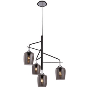 BRIGHTSTAR CH246/4 BLACK CHANDELIER