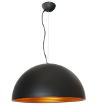 K.LIGHT DOME METAL PENDANT - H-KLCH5005-60/BL OR H-KLCH5005-60/WH