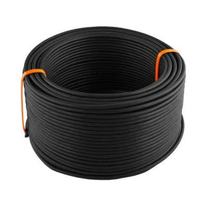 PRECUT BLACK GENERAL PURPOSE HOUSE CABLE - 6mm