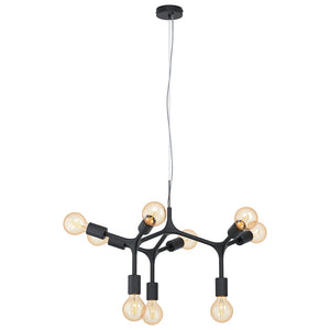 EUROLUX P1117 | BOCADELLA PENDANT 9L E27 60W BLACK