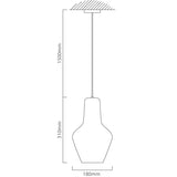 EUROLUX P796CL PENDANT WHITE