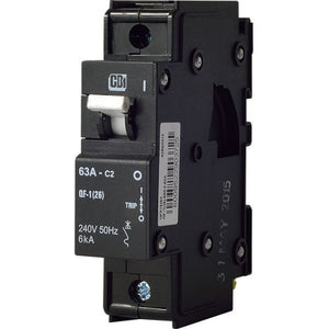 CBI CIRCUIT BREAKER 1 POLE 6KA QF-1(26)