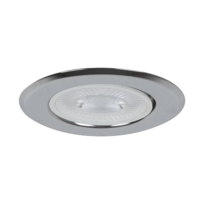 RADIANT D/LIGHT 230V 50W PAR16 STEEL CHROME C/O 65MM