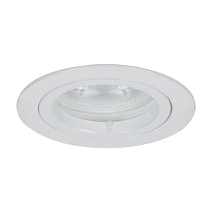 RADIANT AJ20-W D/LIGHT 230V 50W PAR16 BAYONETTE ALUM. WHITE C/O 70MM