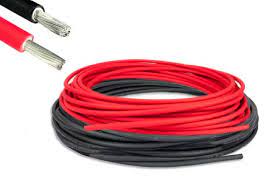 PRECUT RED SOLAR CABLE - 4mm